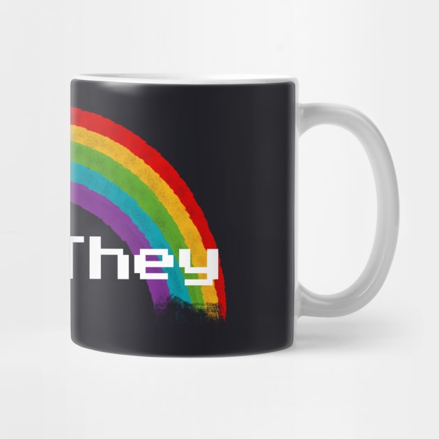 Rainbow Pronouns - She/They by FindChaos